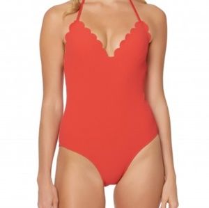 Under the Sea Scalloped One piece